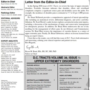 38-1: Upper Extremity Disorders